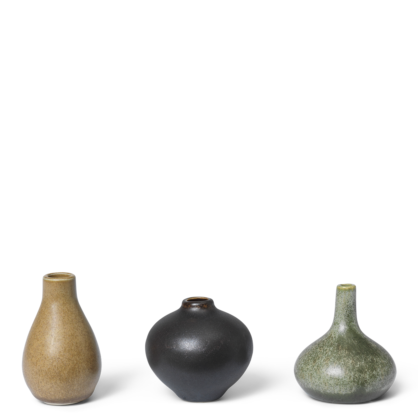 Komo Mini Vases - Set of 3 - Calm