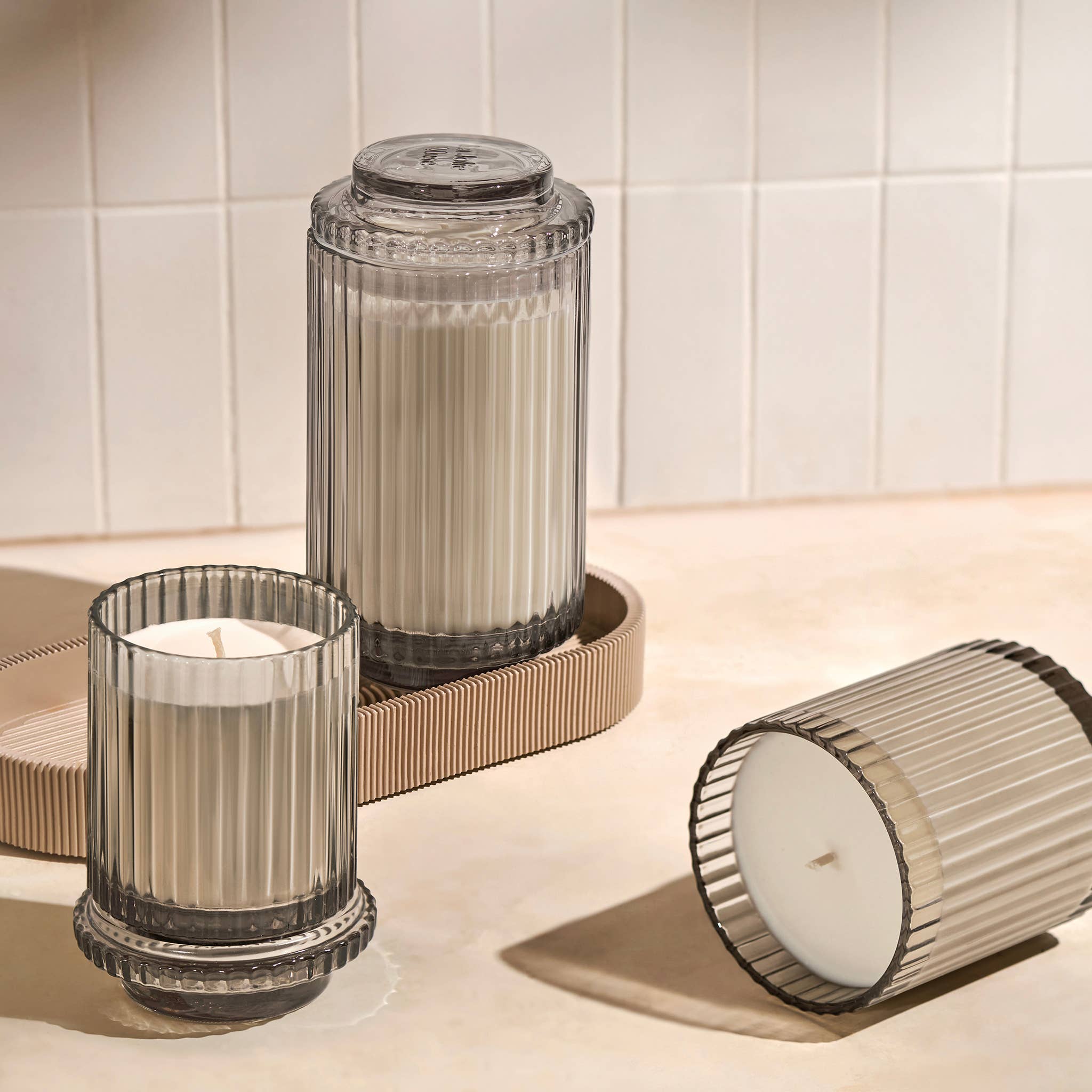 Scented Candle - Linen Cotton Oasis - 7oz | La Jolie Muse