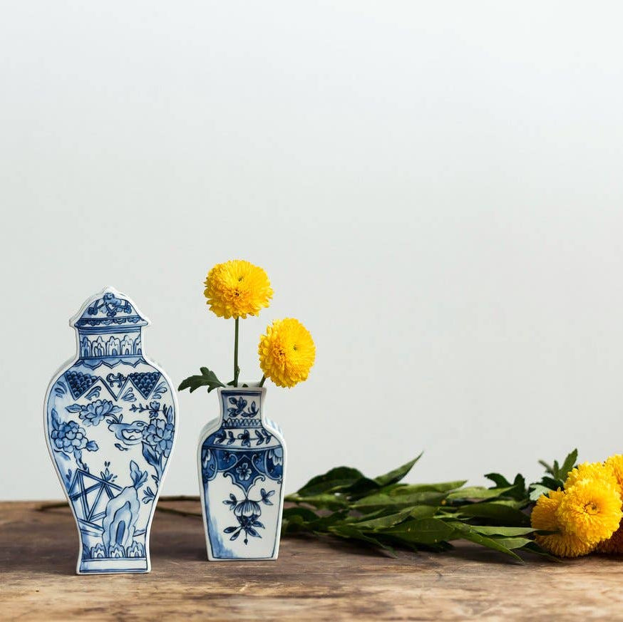Well Versed Porcelain 7" Vase