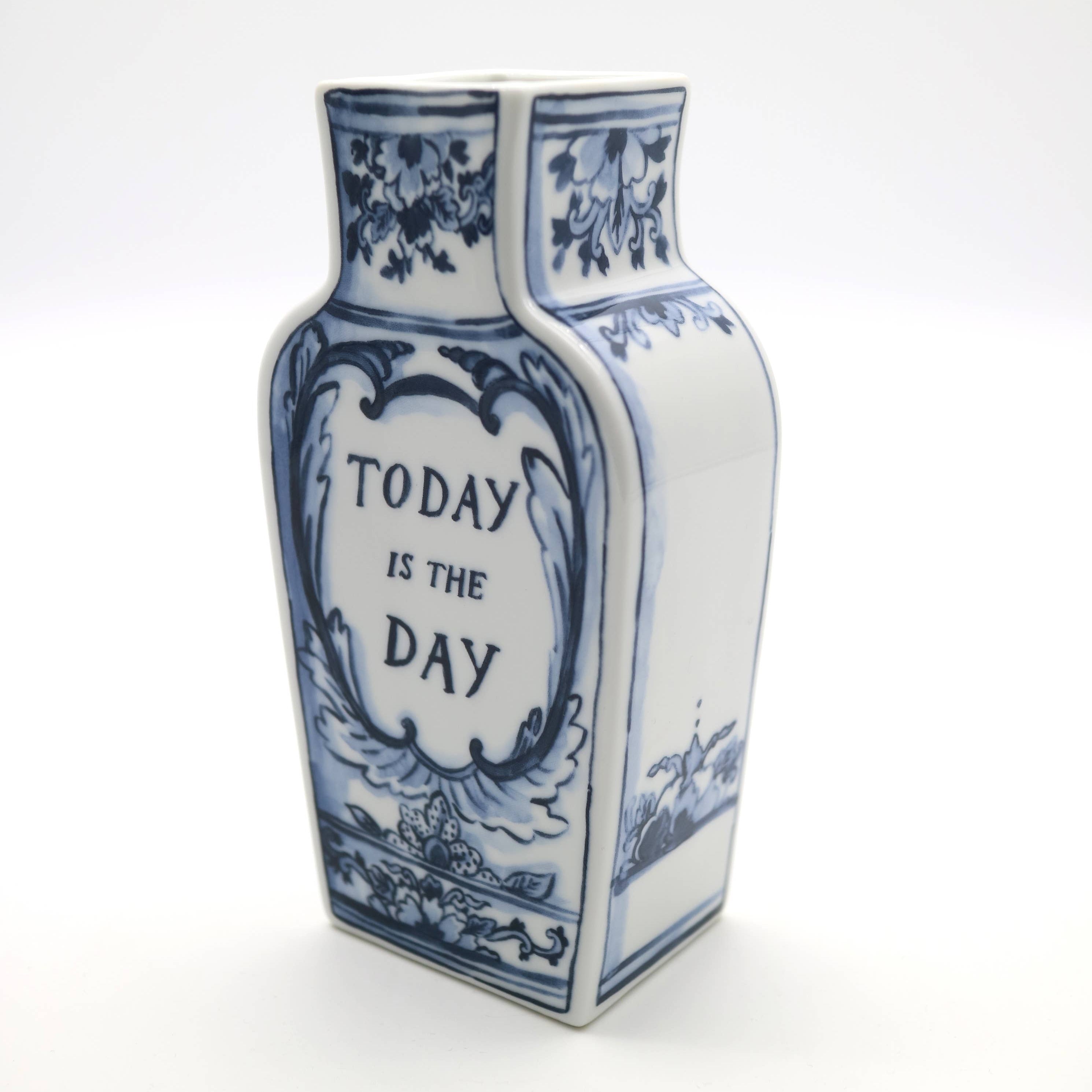 Well Versed Porcelain 7" Vase