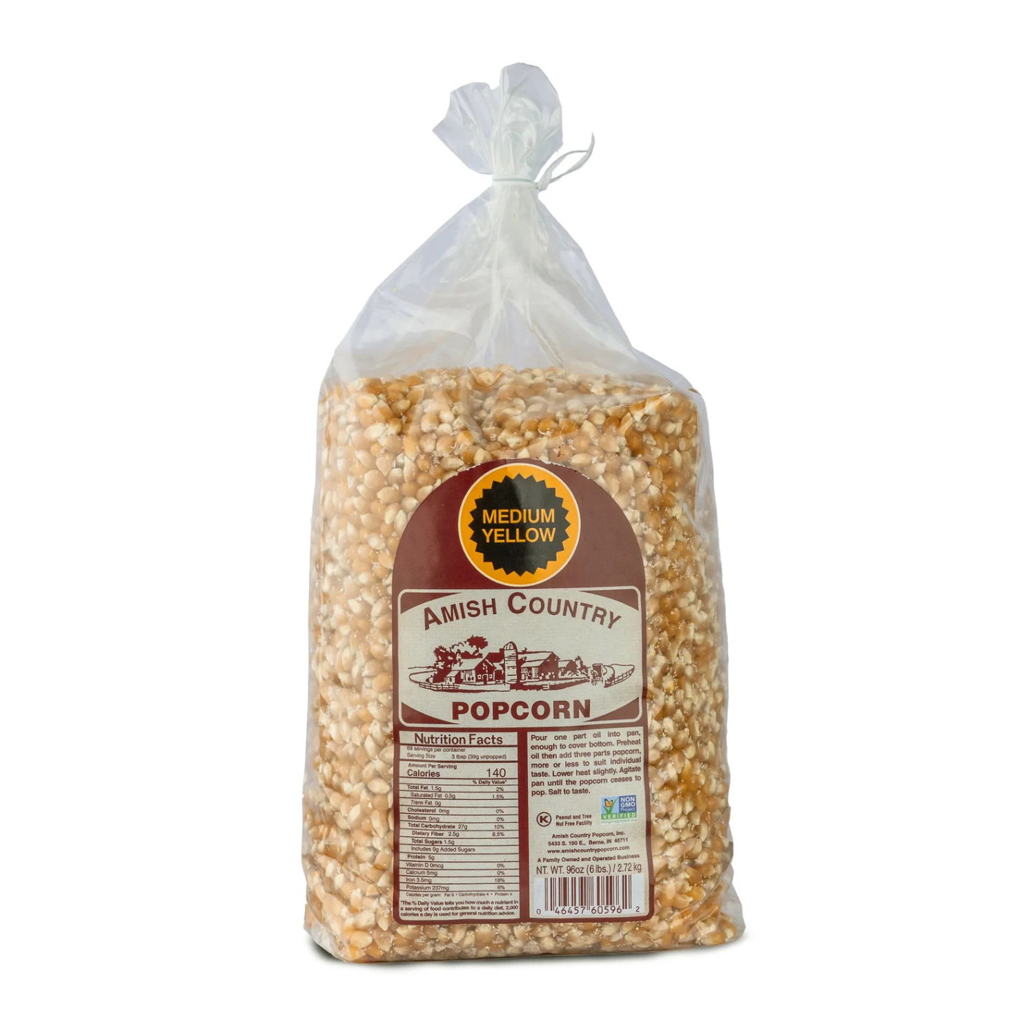 2lb Bag of Baby Yellow Popcorn
