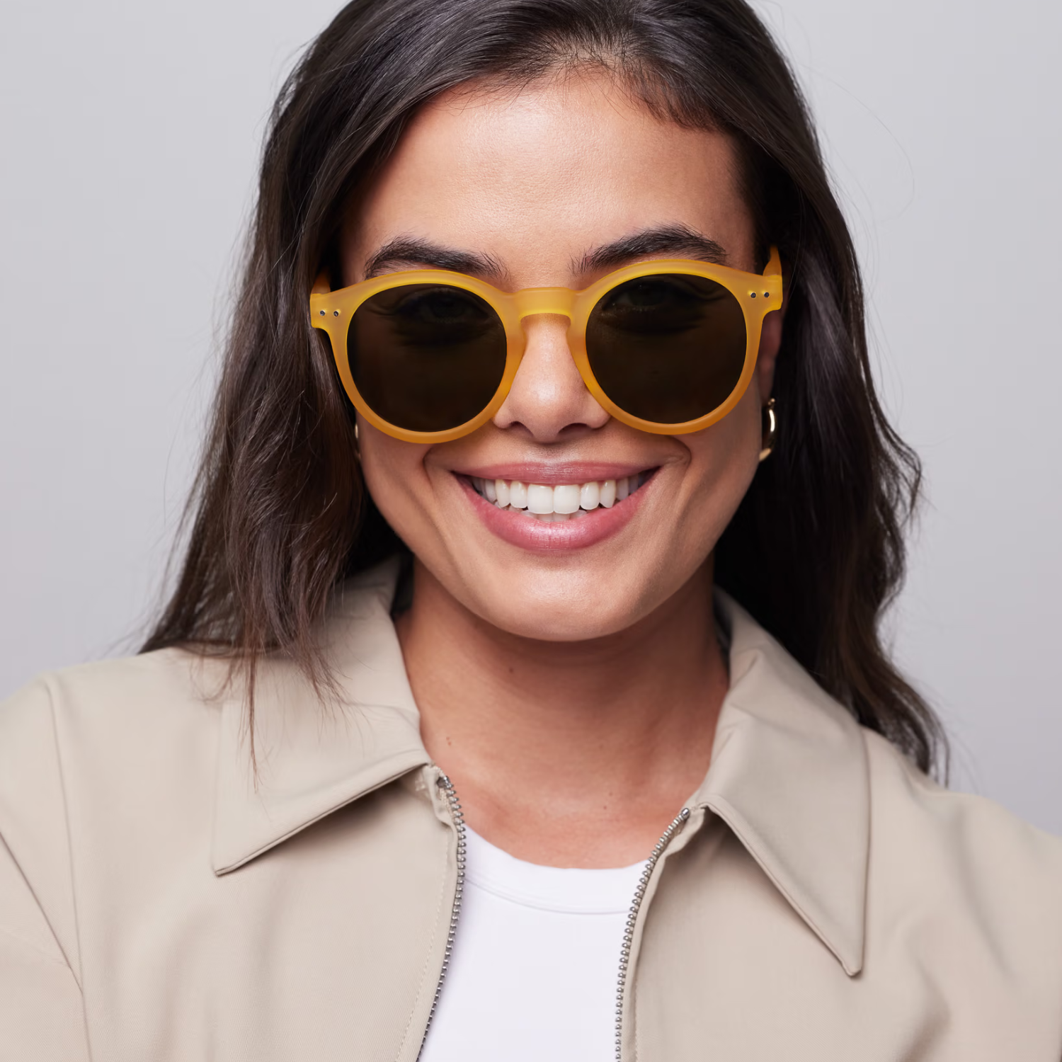 Sun #M Yellow Honey Sun Glasses