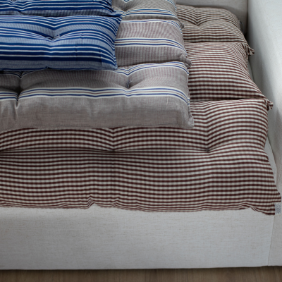 Overlay Mattress Topper Navy Stripe