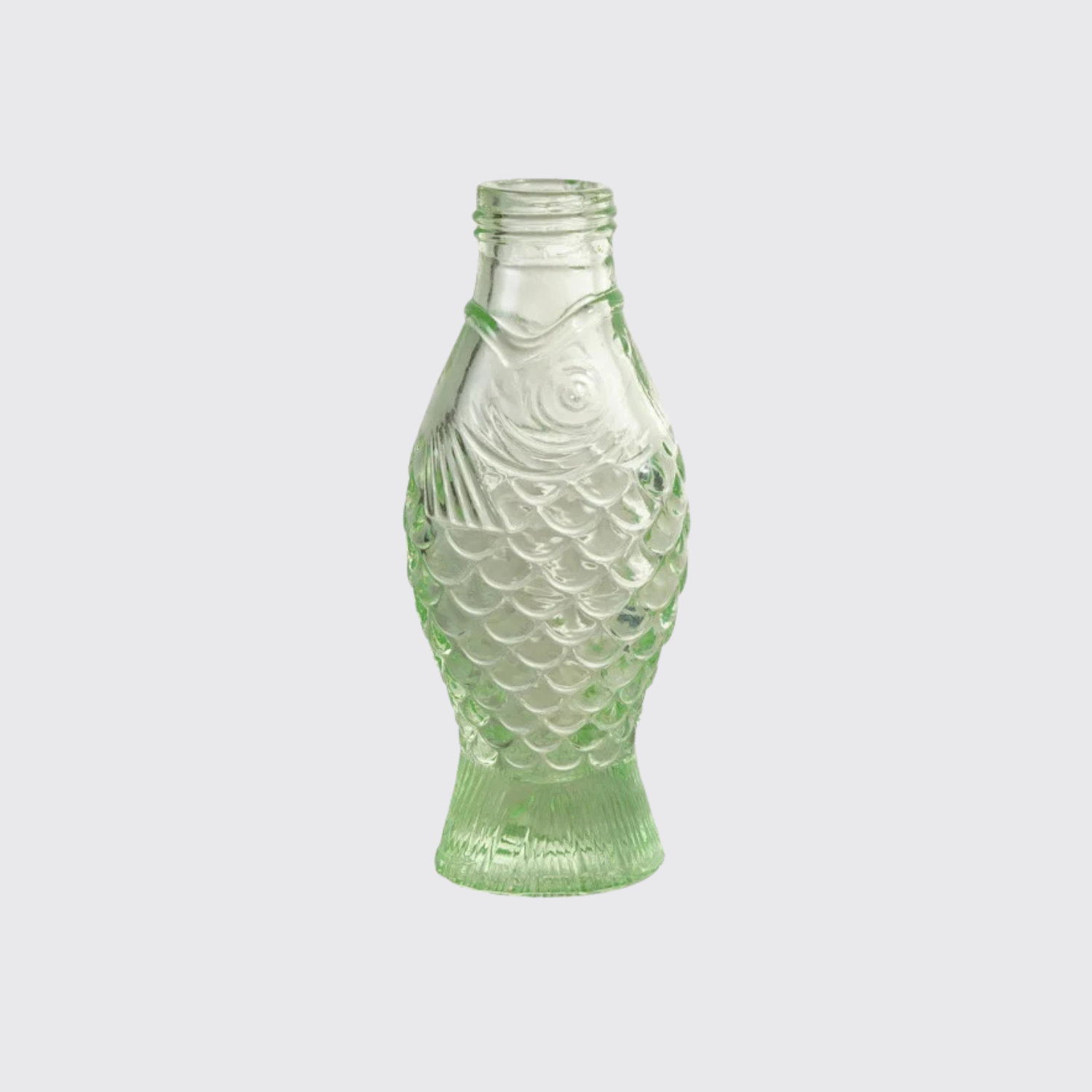 Glass Fish Shaped Vase