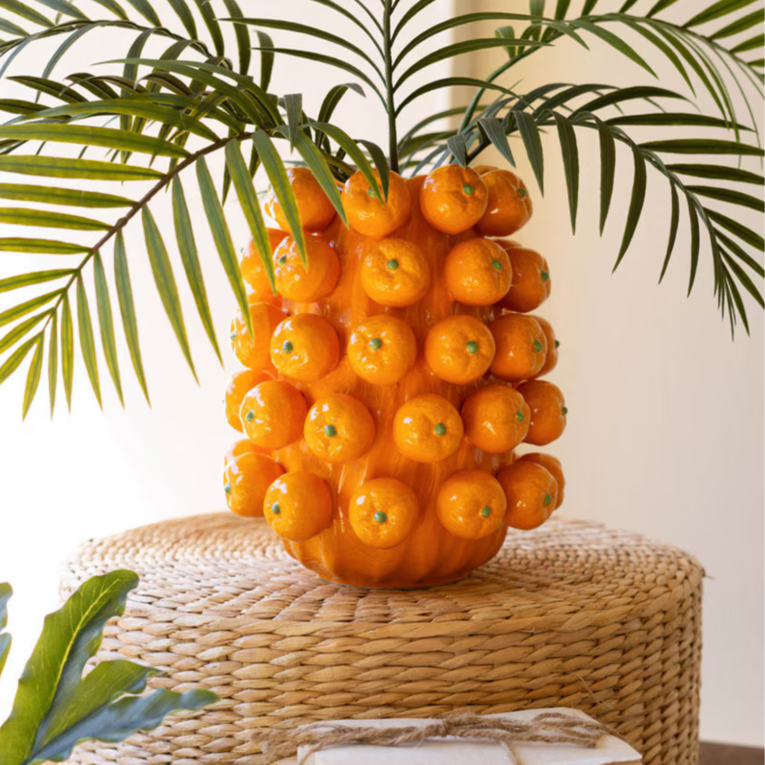 Ceramic Oranges Vase