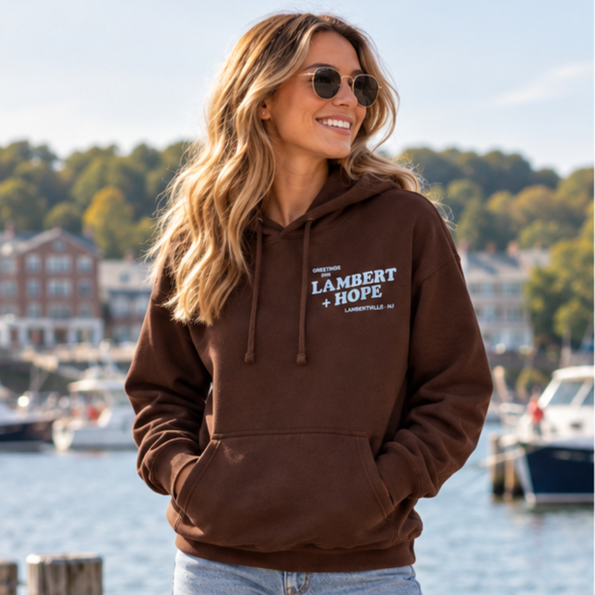 Life Flows Better Hoodie - Unisex
