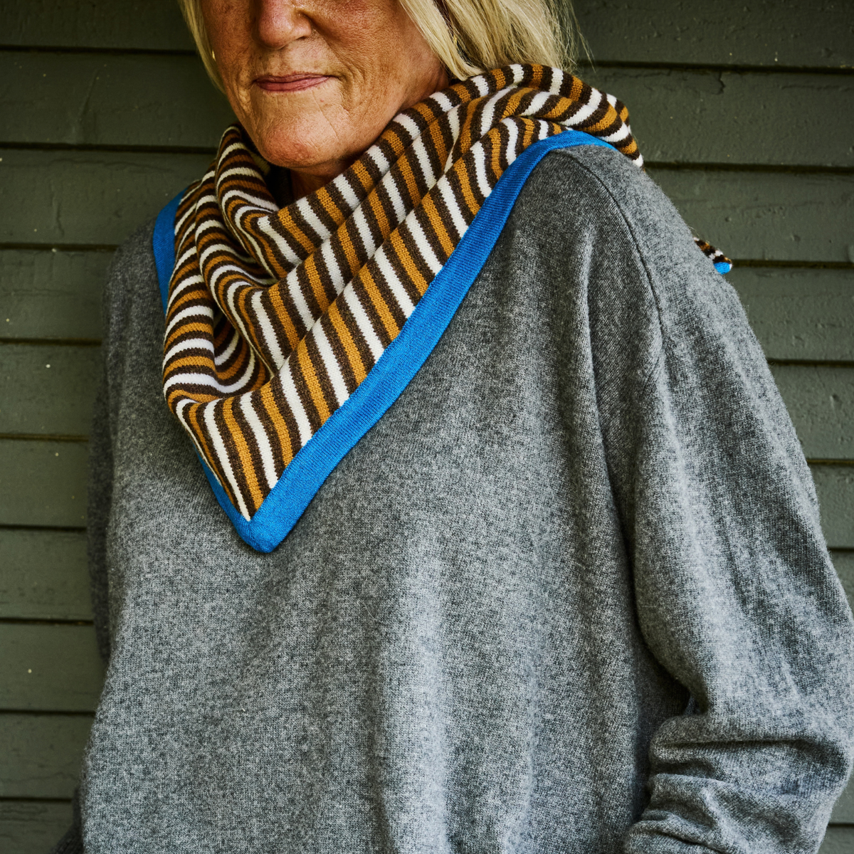 Towpath Triangle Scarf
