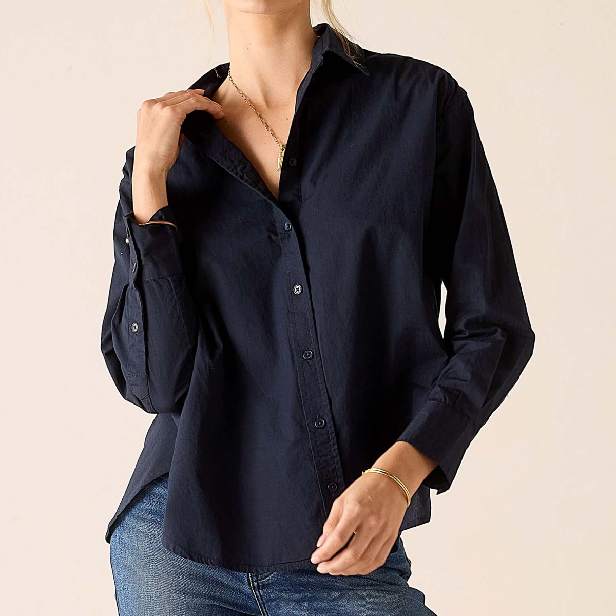 Bronte Relaxed Button Up - Womens