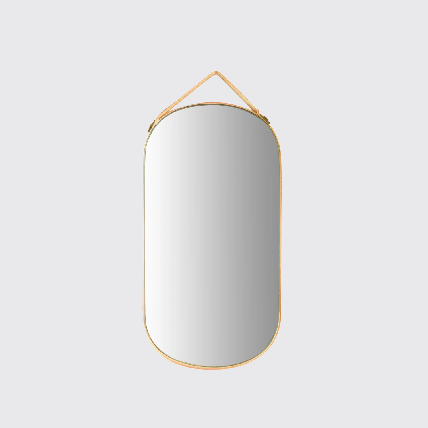 Velvet Edged Wall Mirrors with Hangers