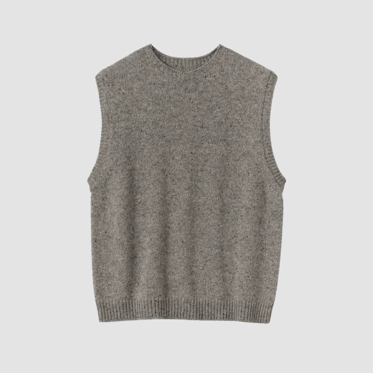 Donegal Wool Crew Neck Tank - Unisex