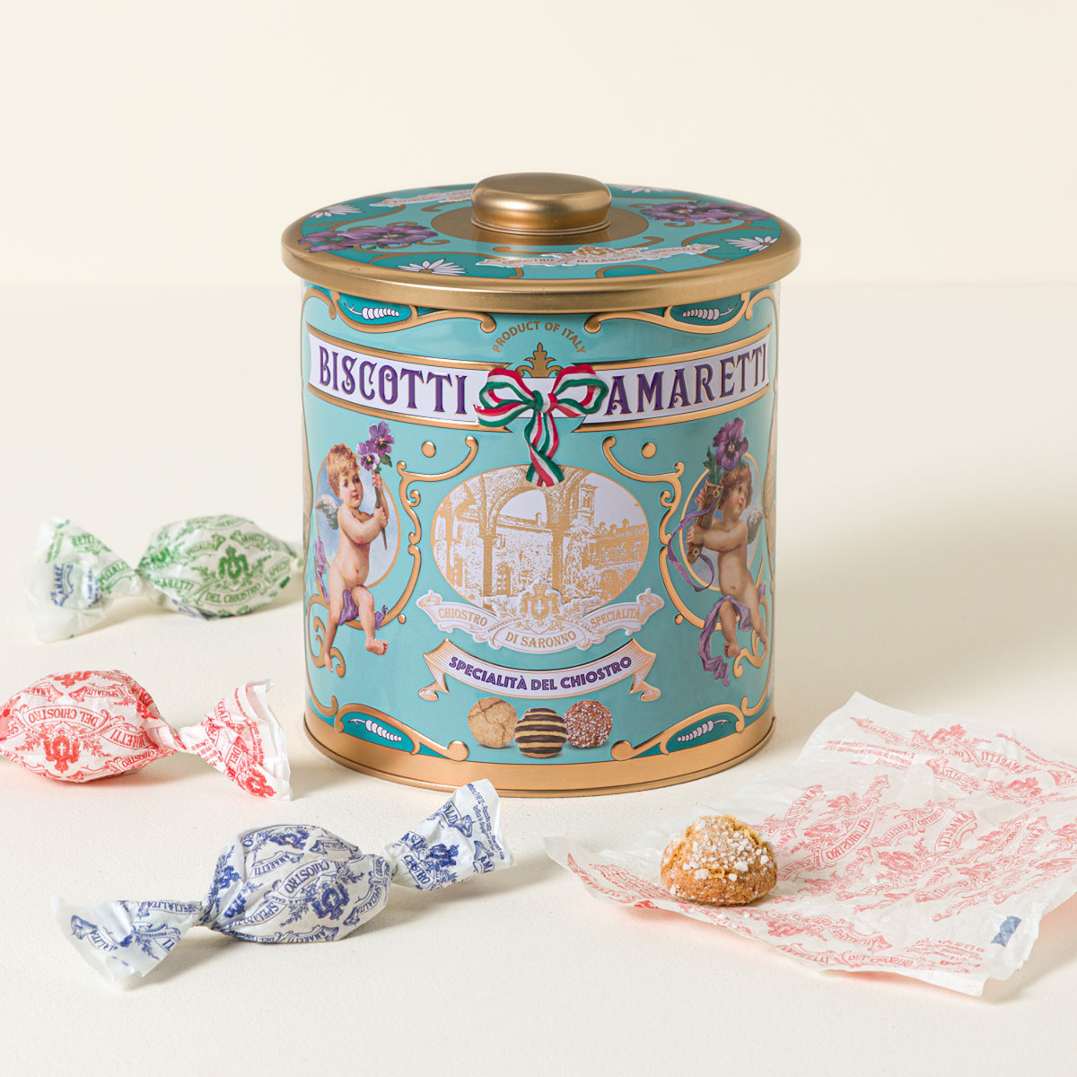 Biscottiera Tin