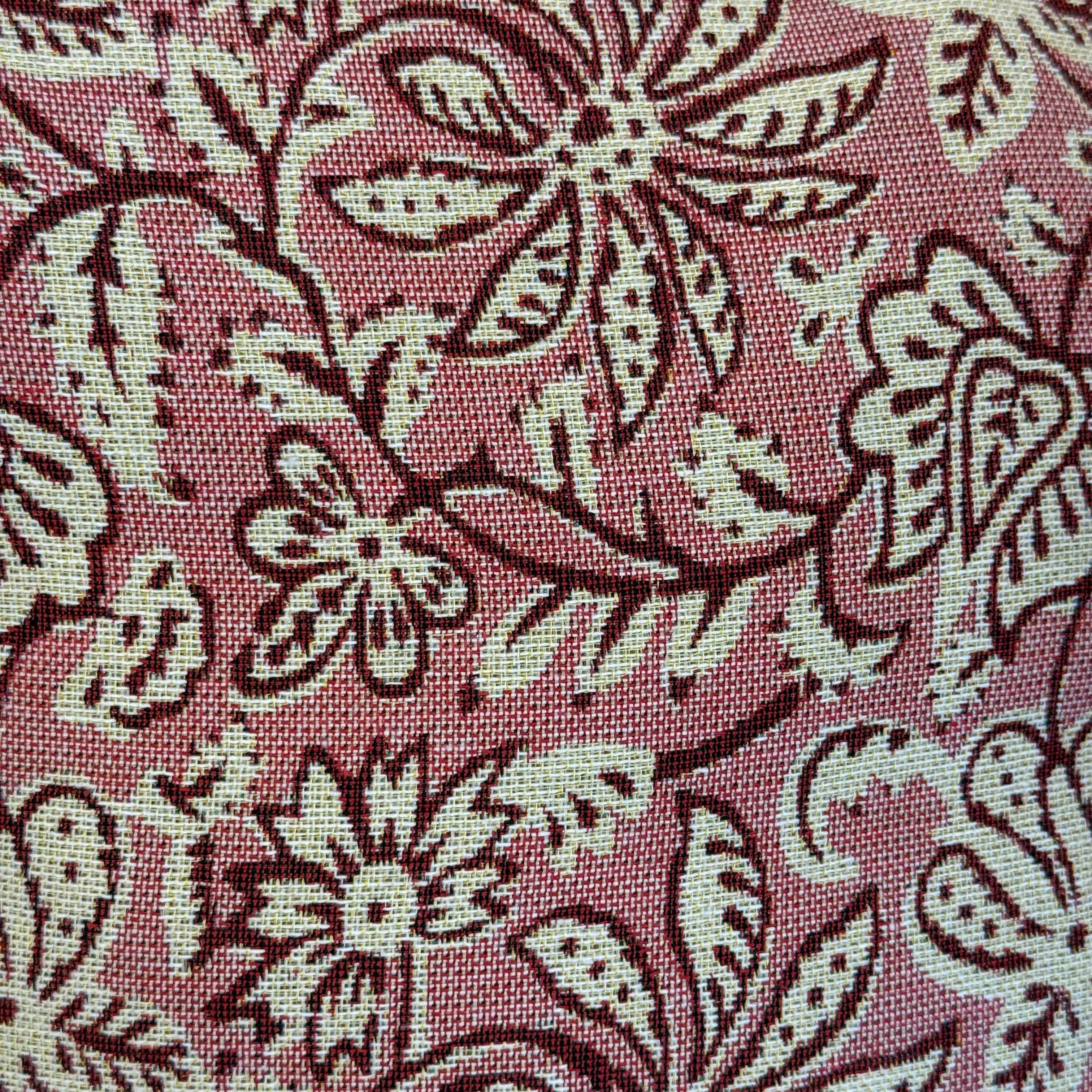 Squared Jacquard Makeup Bag