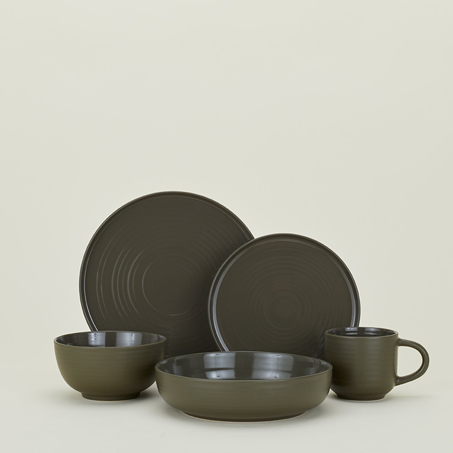 ESSENTIAL MUG - SET OF 4, OLIVE