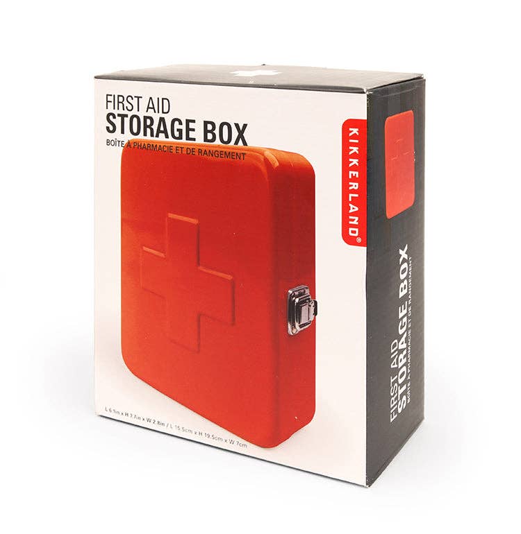 First Aid Box Red