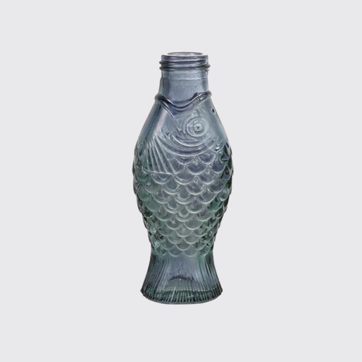 Glass Fish Shaped Vase
