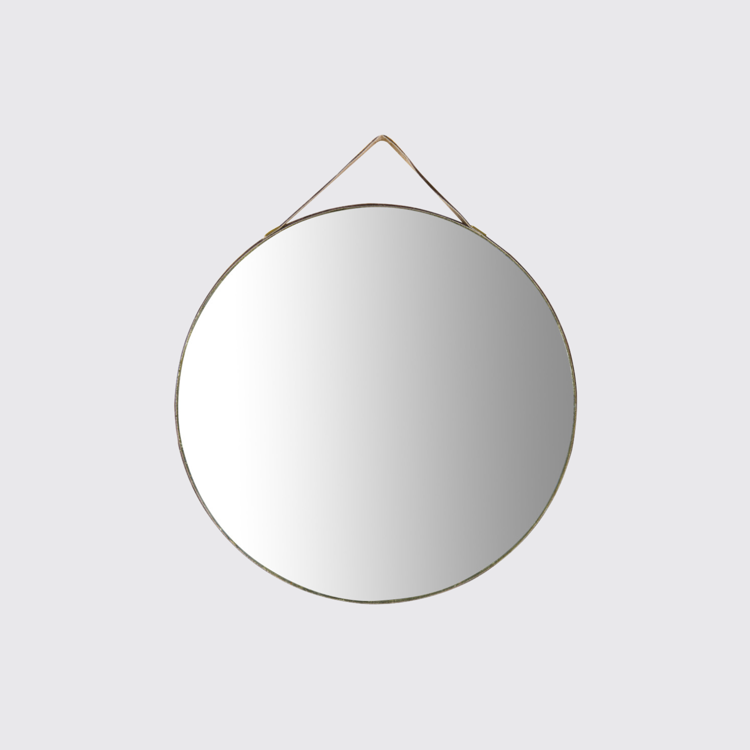 Velvet Edged Wall Mirrors with Hangers