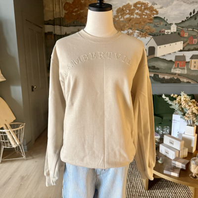 Lambertville Chain Stitch Sweatshirt
