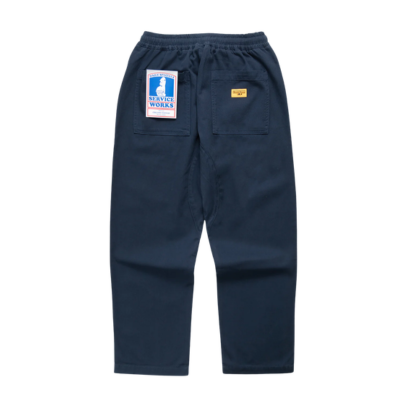 Seersucker Pants - Dark Navy