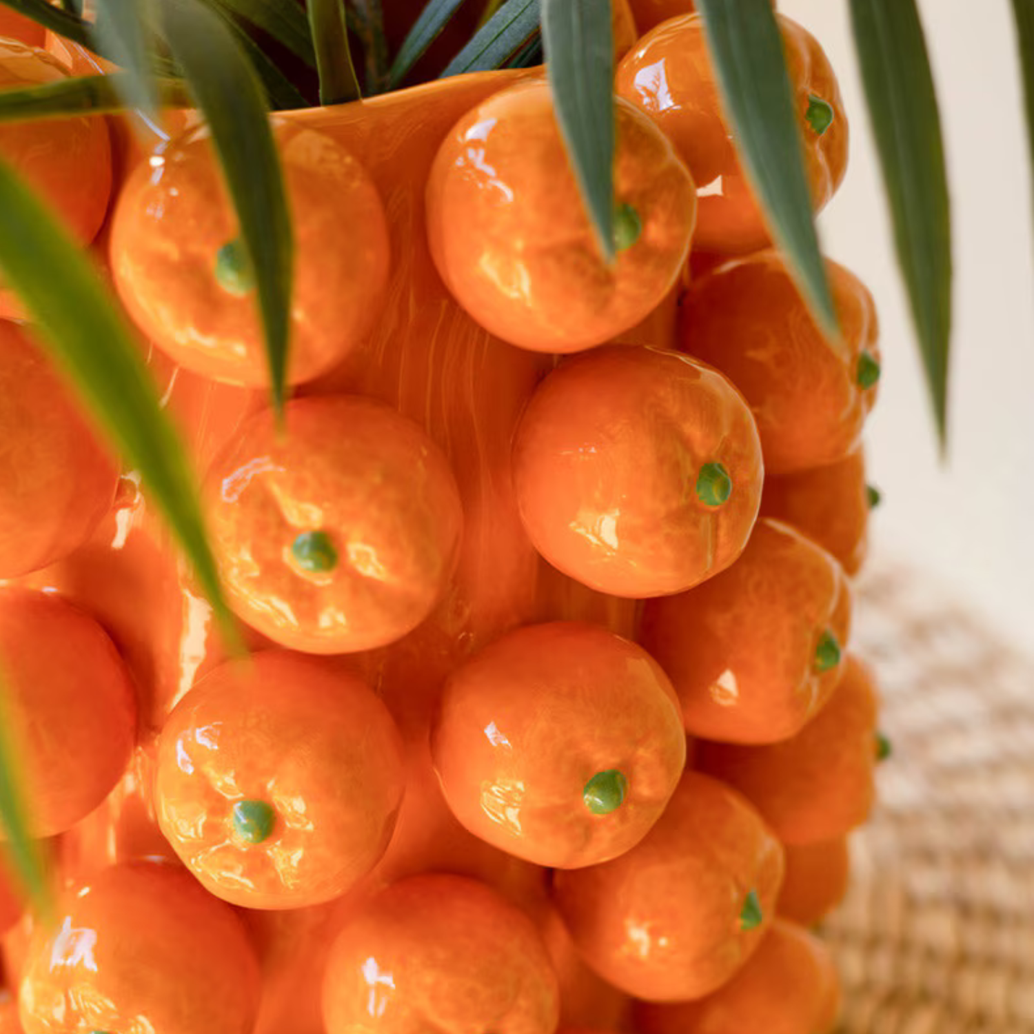 Ceramic Oranges Vase