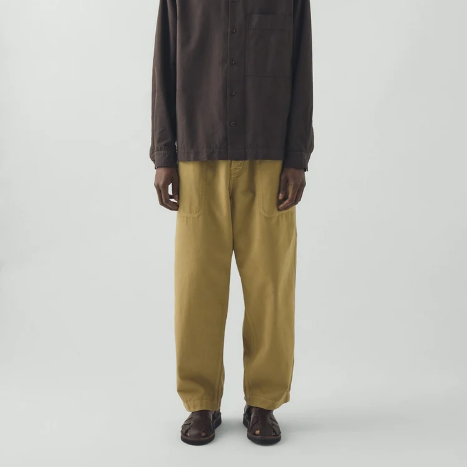 Men's Gabriel Cotton Canvas Trousers