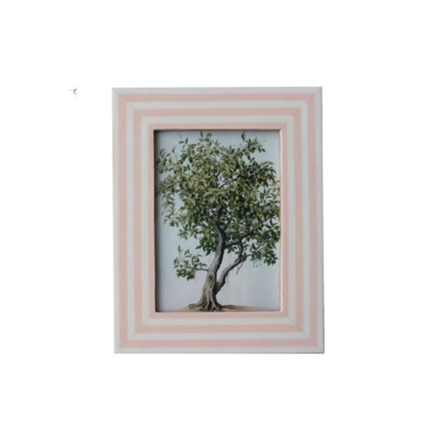 Photo Frame w/ Inlaid Stripes, 4 Colors