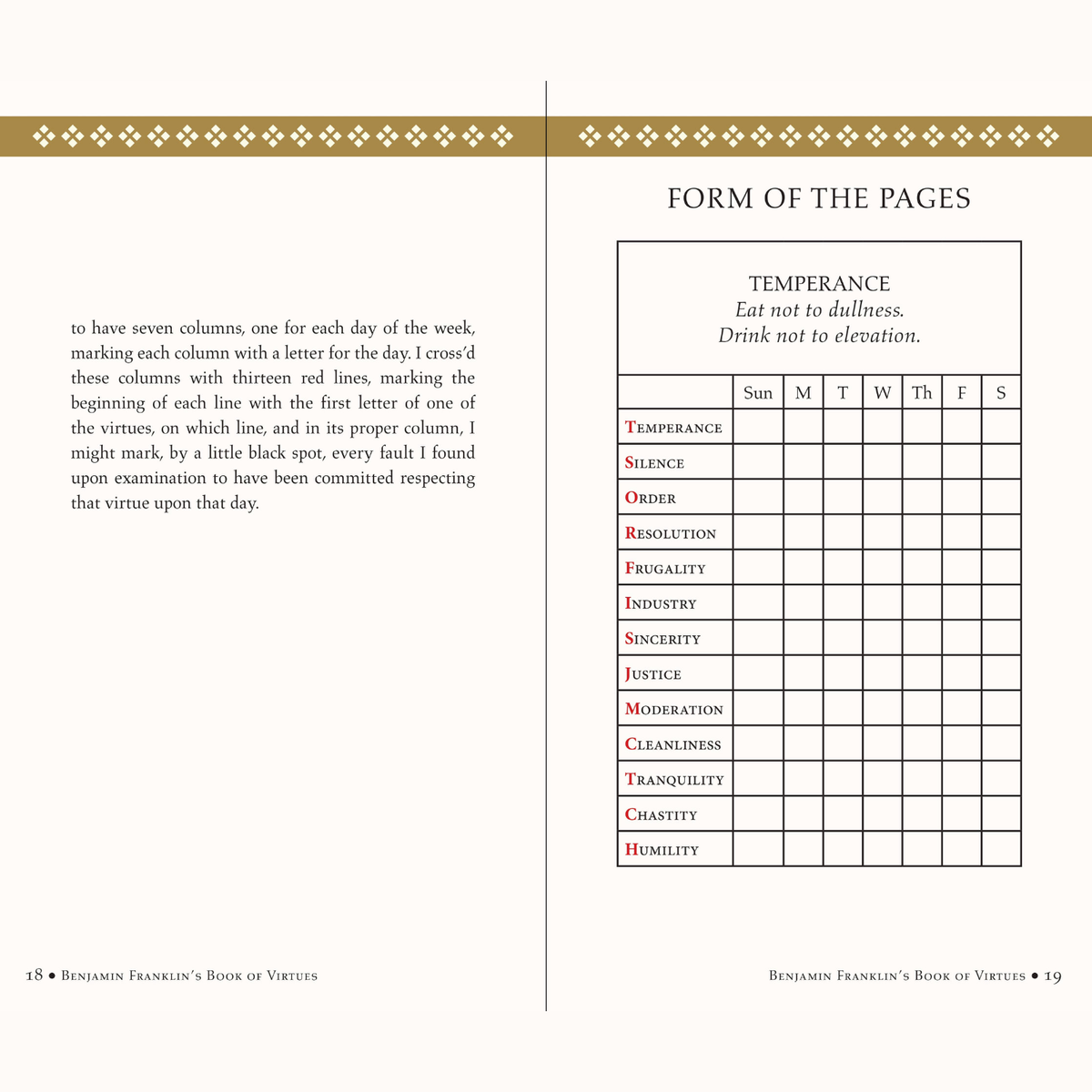 Ben Franklin's Book of Virtues