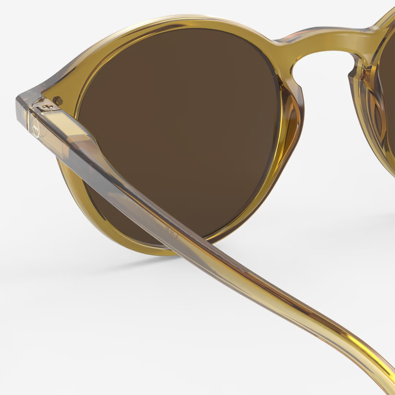 Sun #D Golden Green Sun Glasses