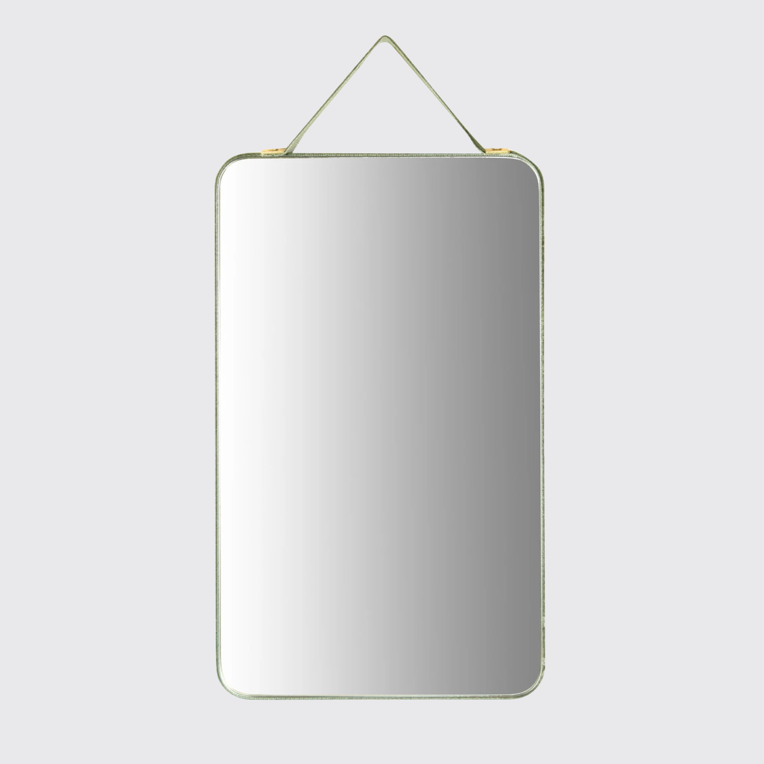Velvet Edged Wall Mirrors with Hangers