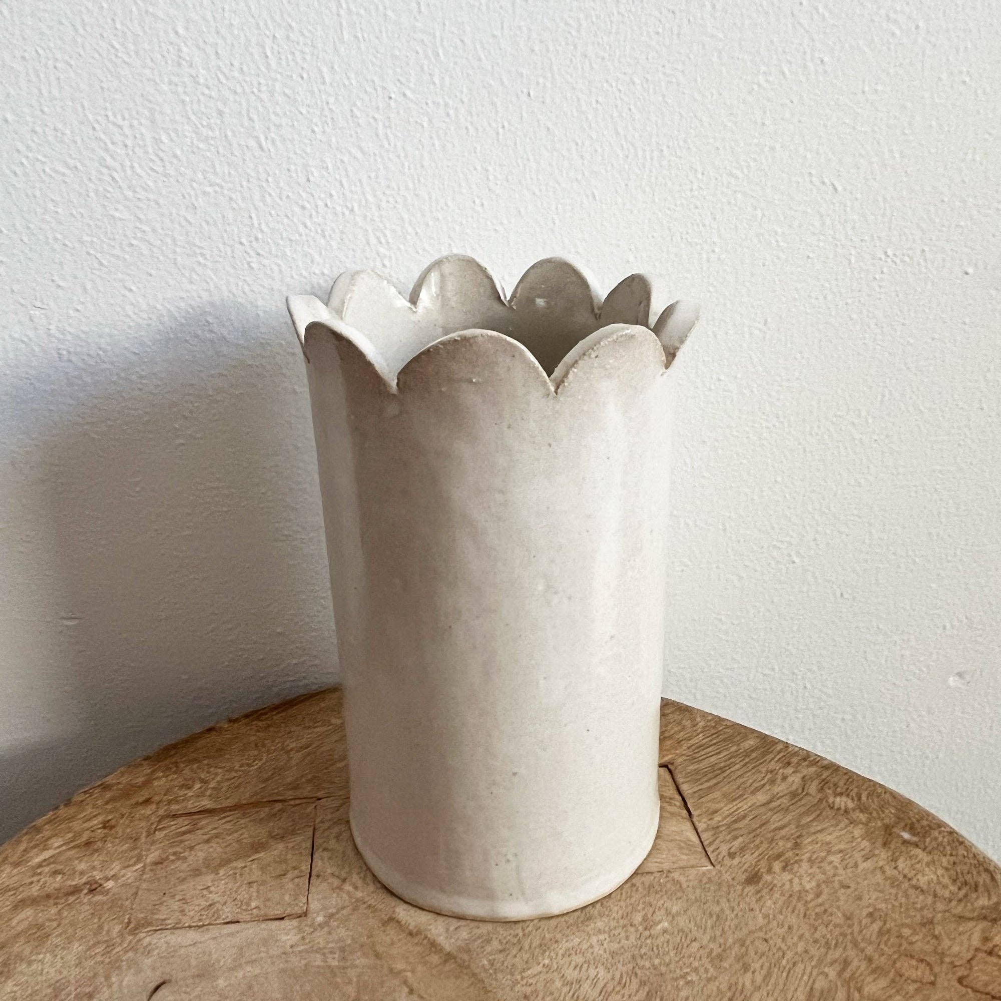 Scallop Vase-Medium
