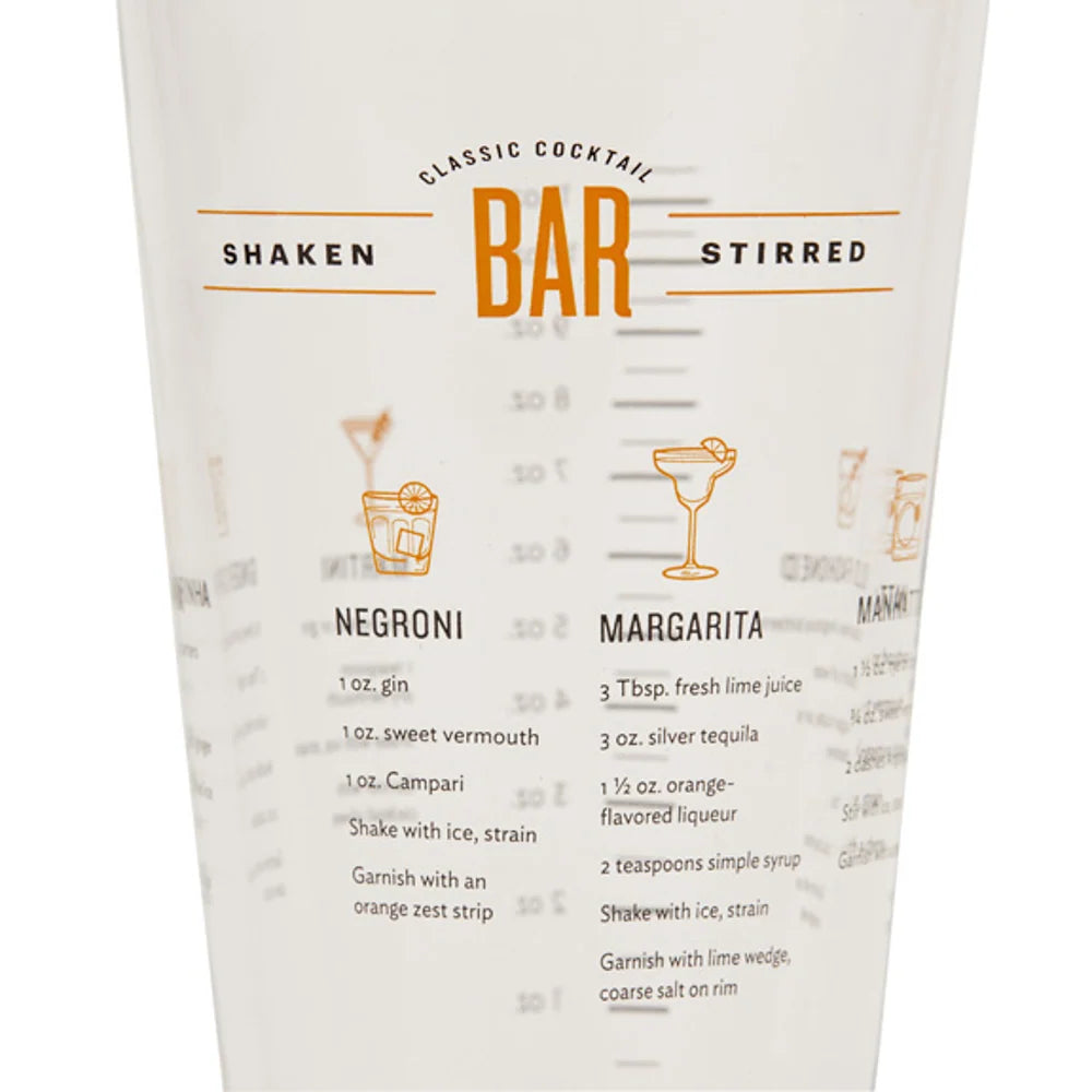 Cocktail Recipe Shaker