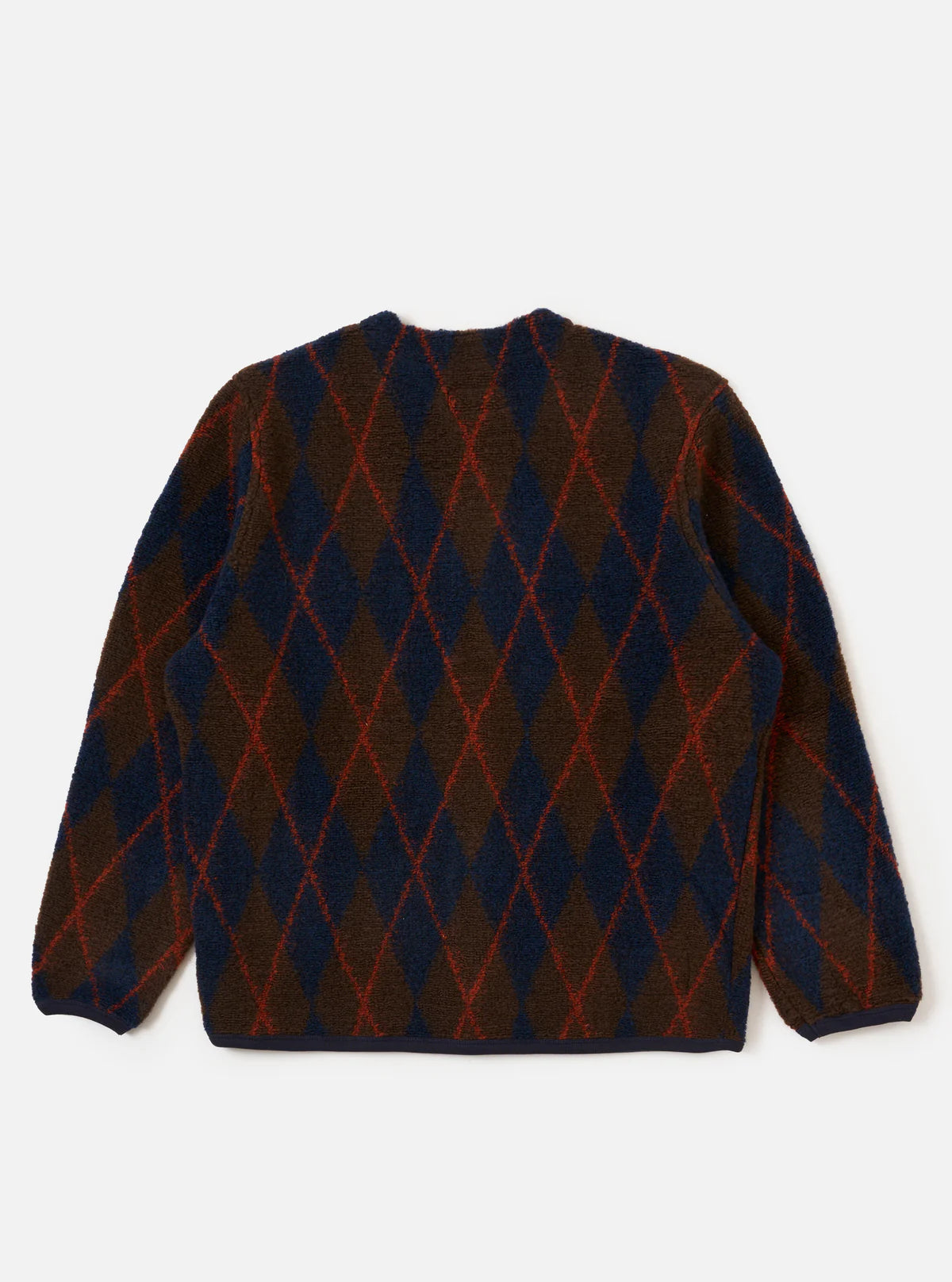 Universal Works Argyle Fleece Cardigan