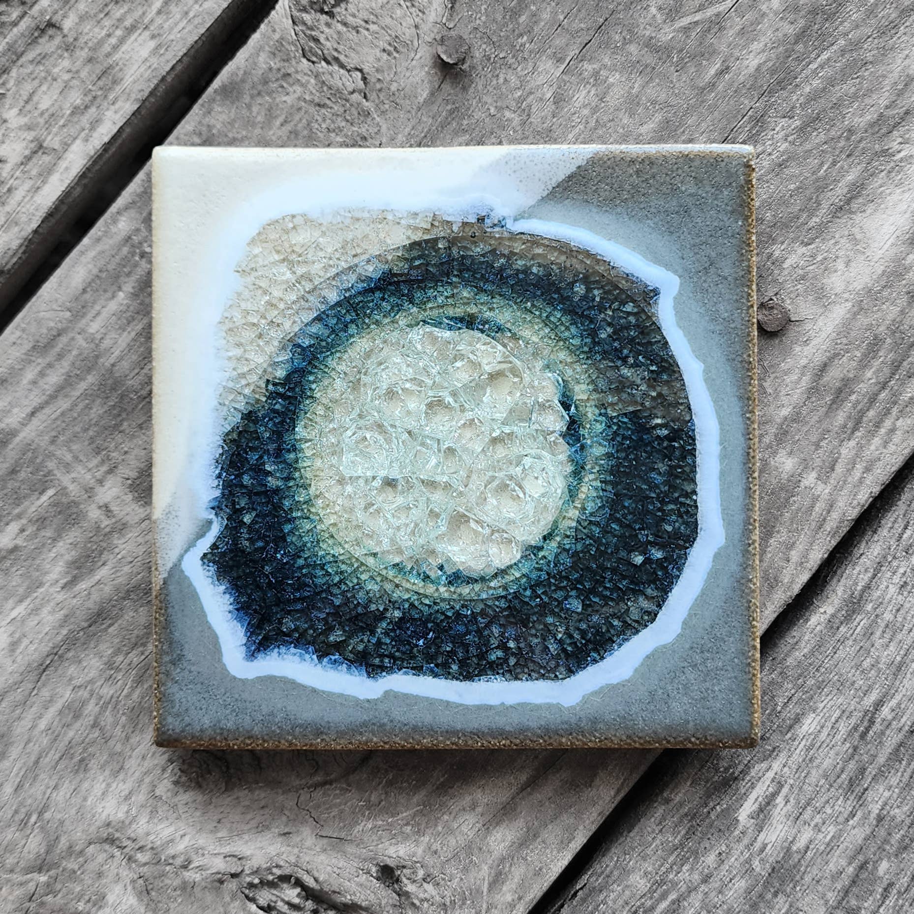 Grey Reactive Coasters - Set of 4