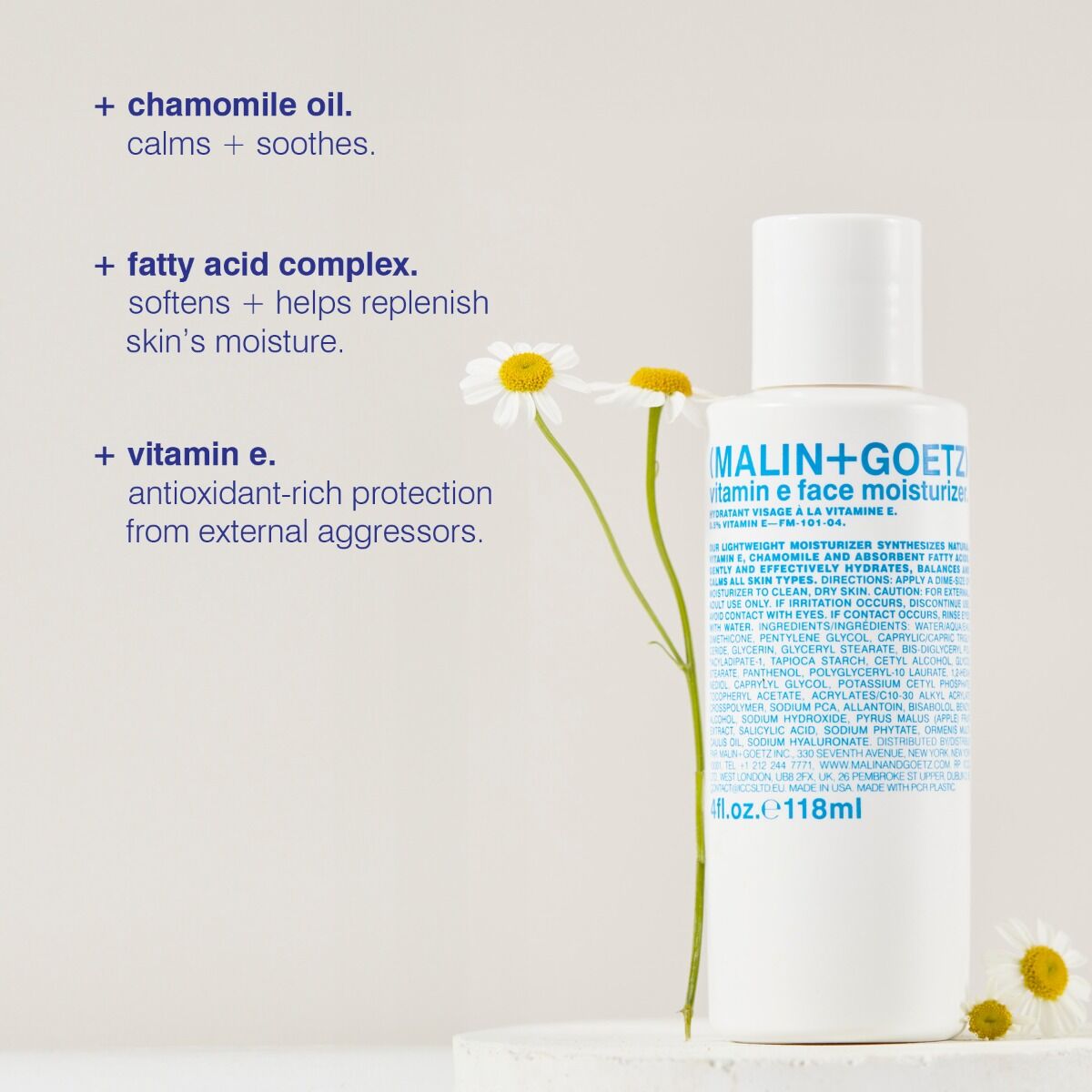 Malin+Goetz Vitamin E Face Moisturizer