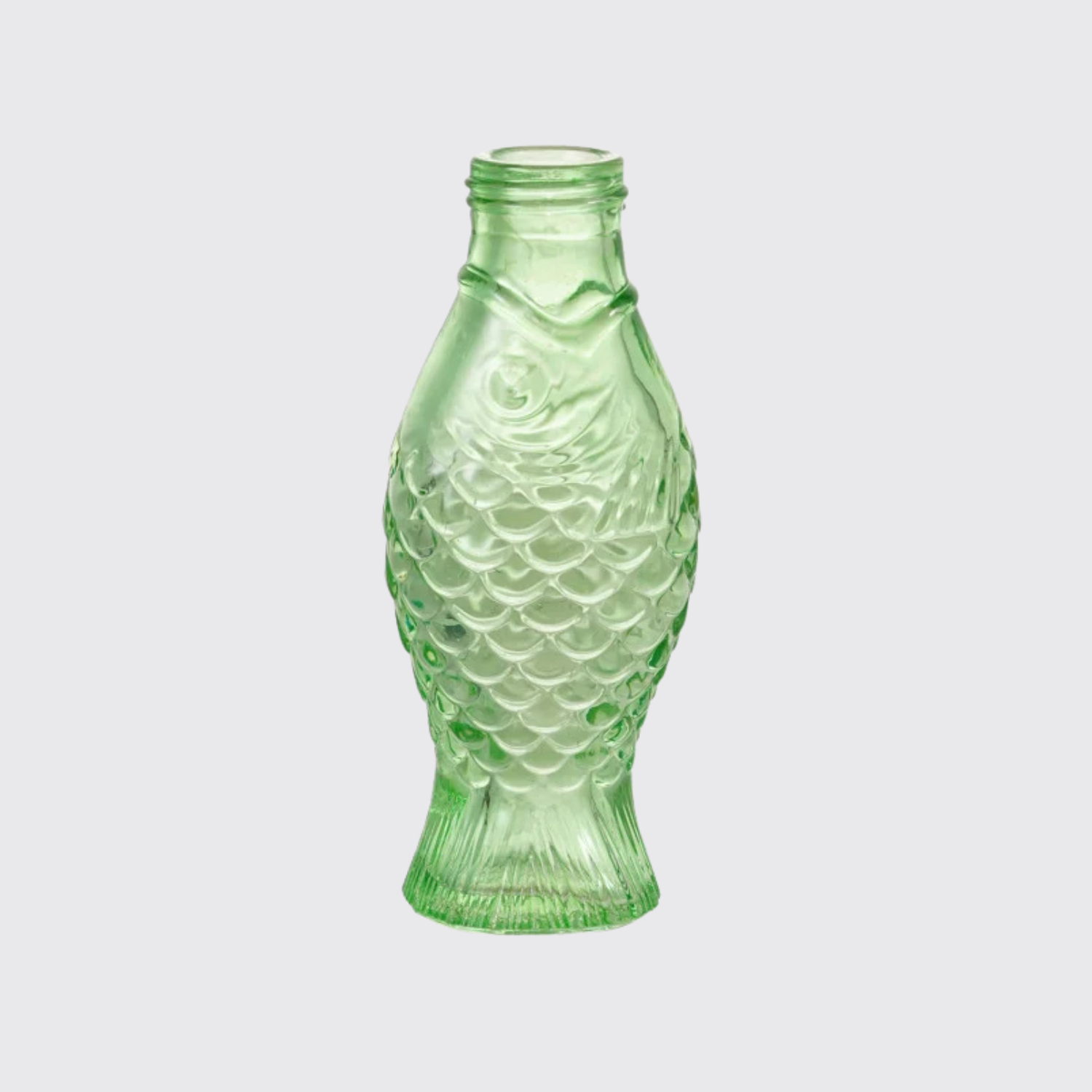 Glass Fish Shaped Vase