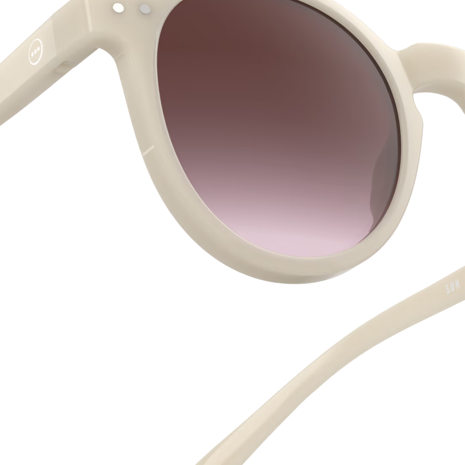 Sun #M Vintage Cream Sun Glasses