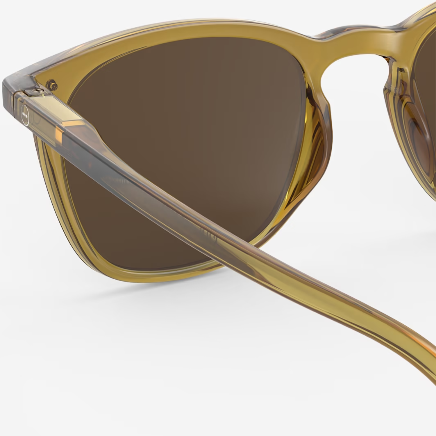 Sun #E Golden Green Sun Glasses