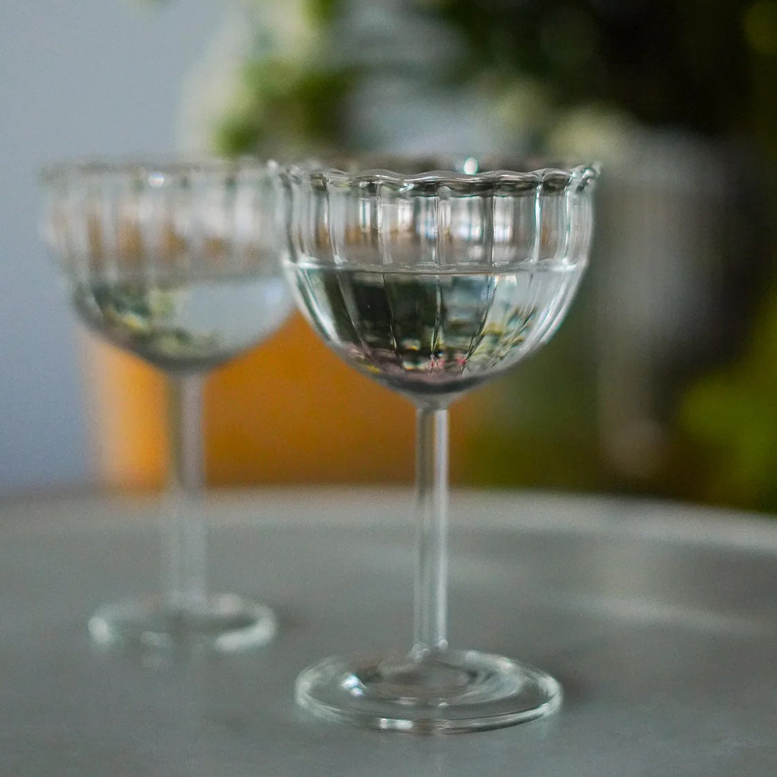 Kira Stemware Coupes, Set of 2
