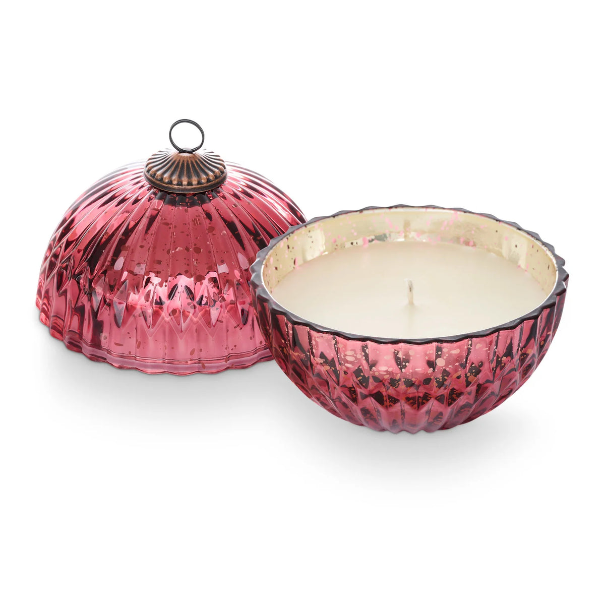 Mercury Glass Ornament Candles