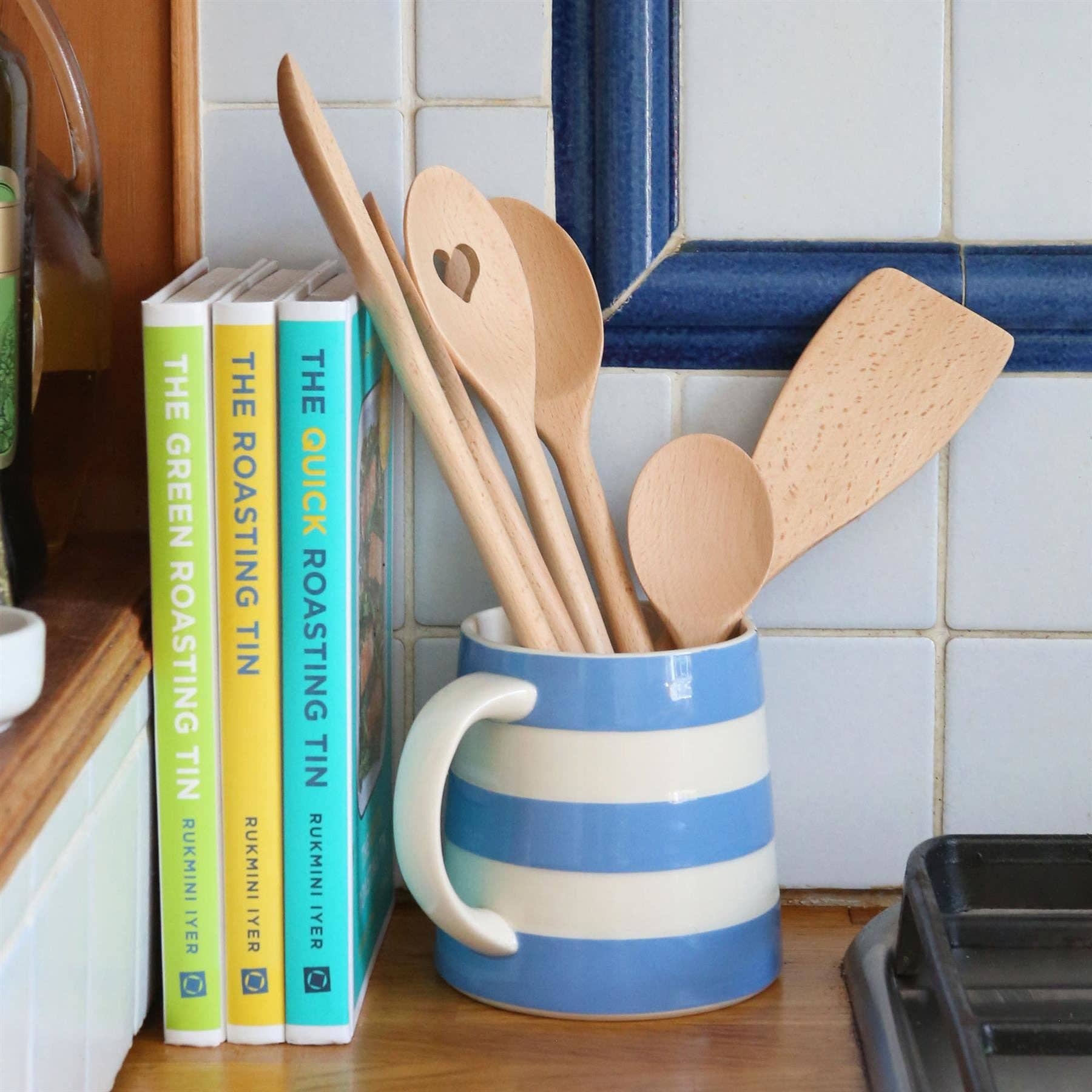 Wooden Heart Cooking Spoon