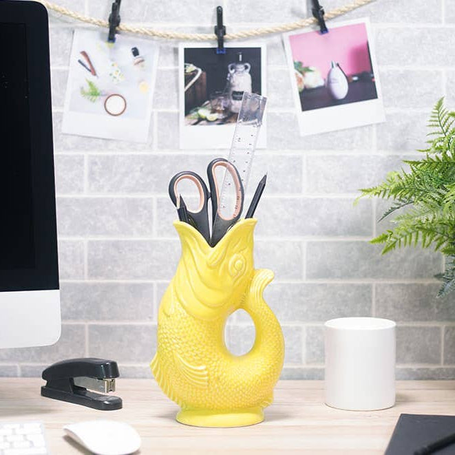 Yellow Gluggle Jug