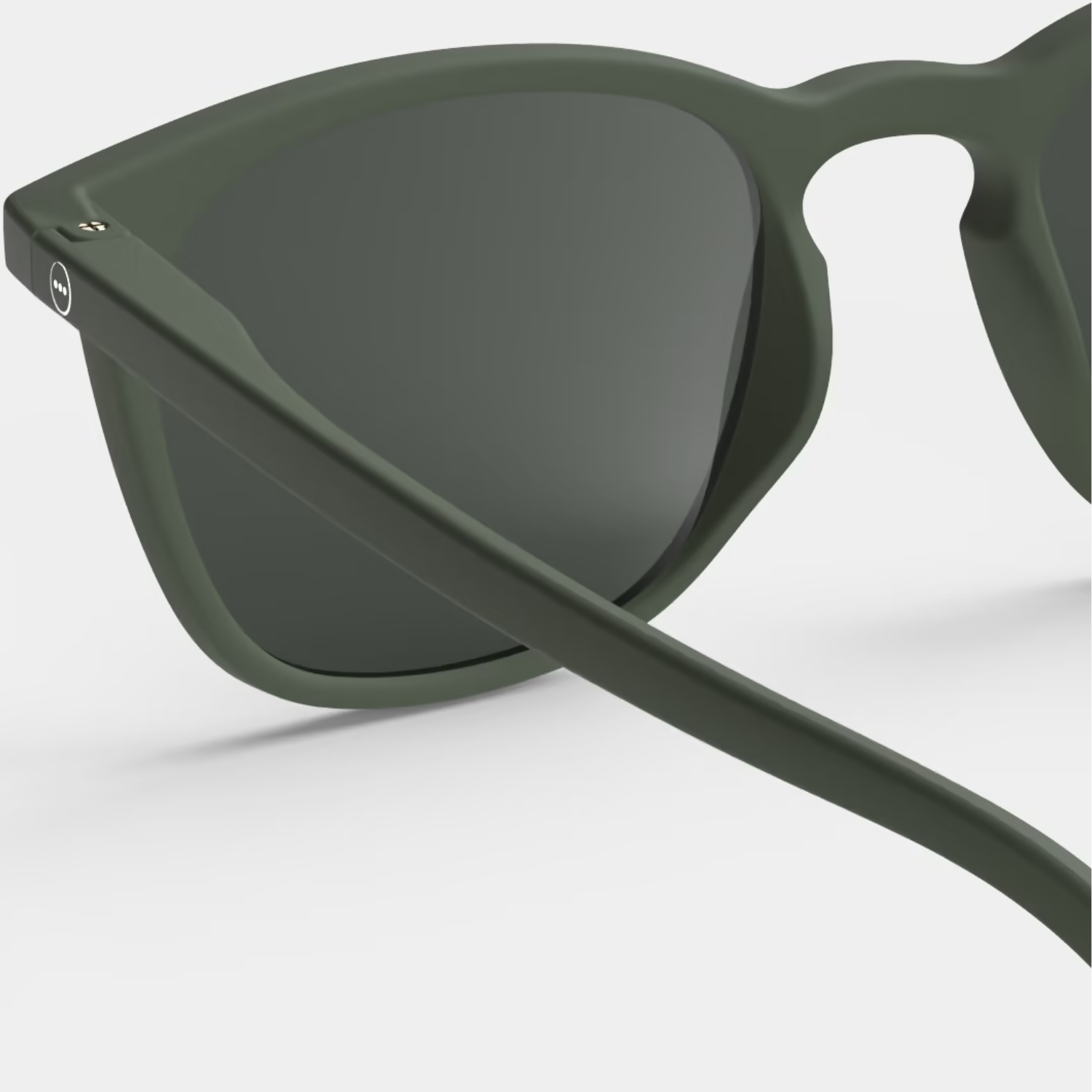 Sun #E Kaki Green Sun Glasses