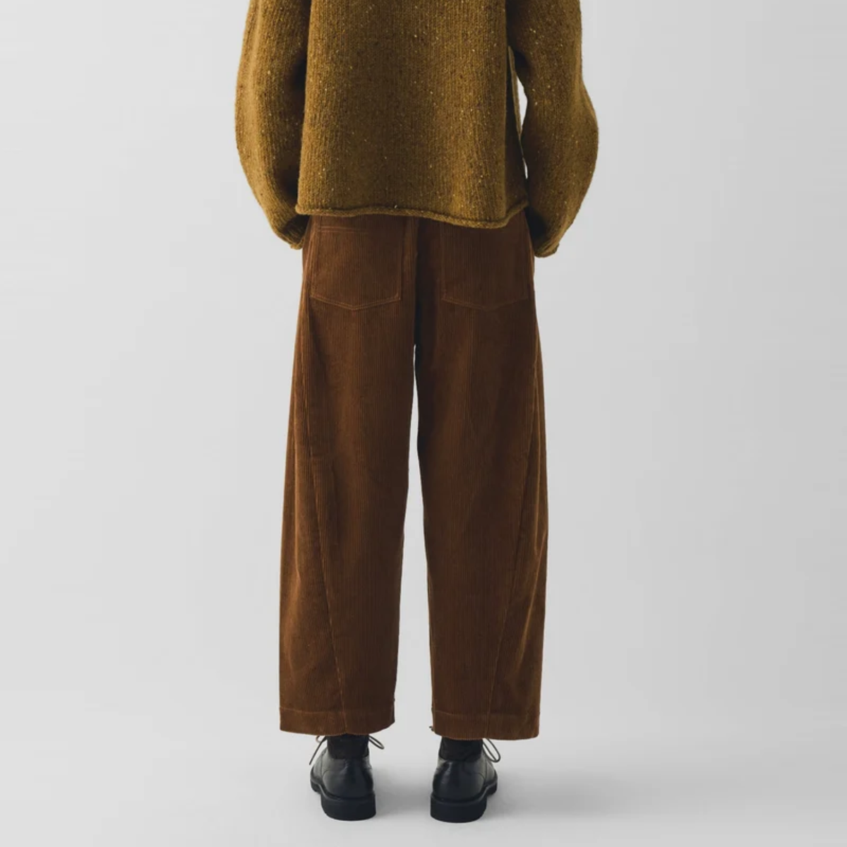 Women's Twisted Seam Cord Trousers
