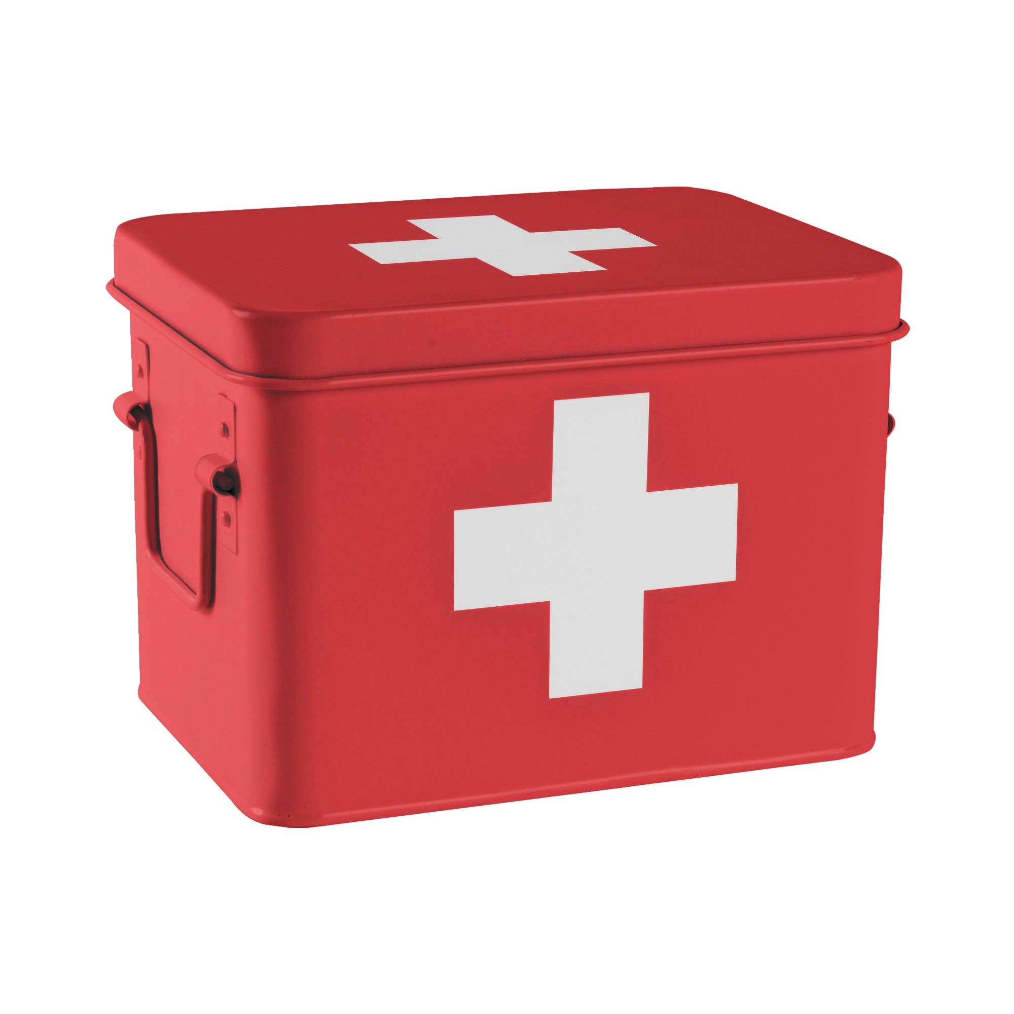 Harbour Housewares First Aid Storage Canister - Red