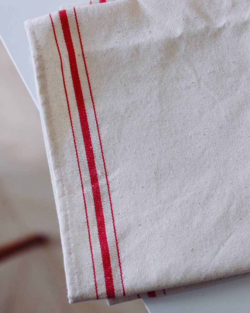 Farmhouse Simple Striped Dish Towel - Thumbnail 5