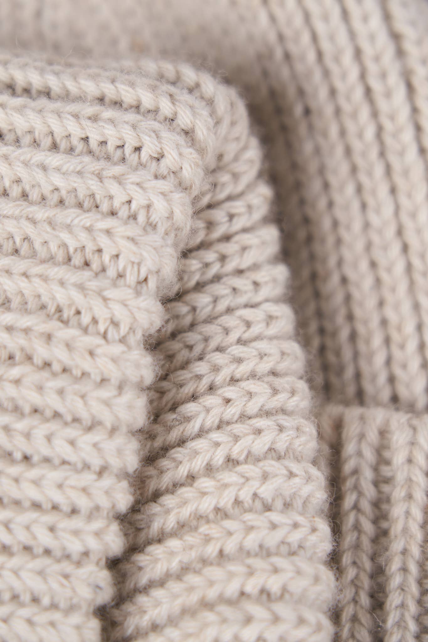 Merino Wool and Recycled Poly "In The City" Beanie