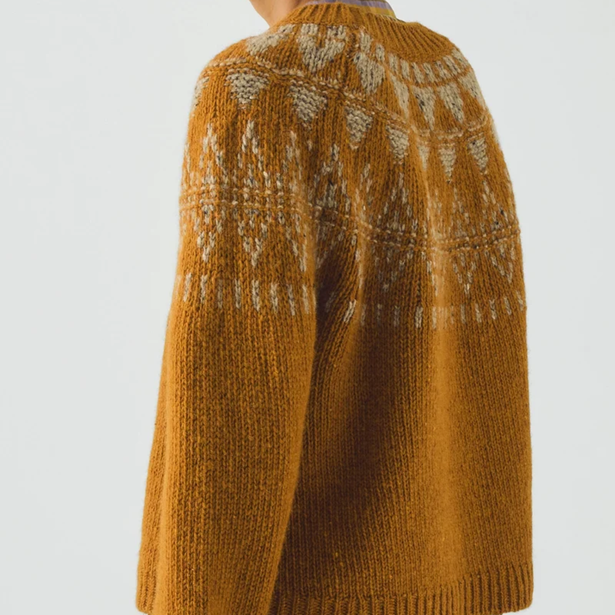 Women's Harvest Yoke Donegal Sweater