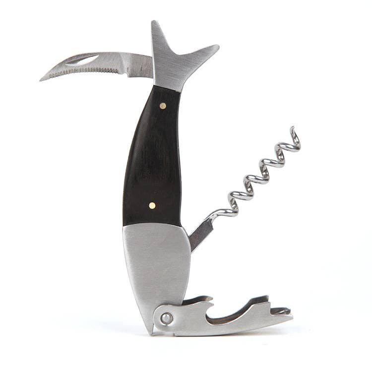 Fish Corkscrew - Darkwood