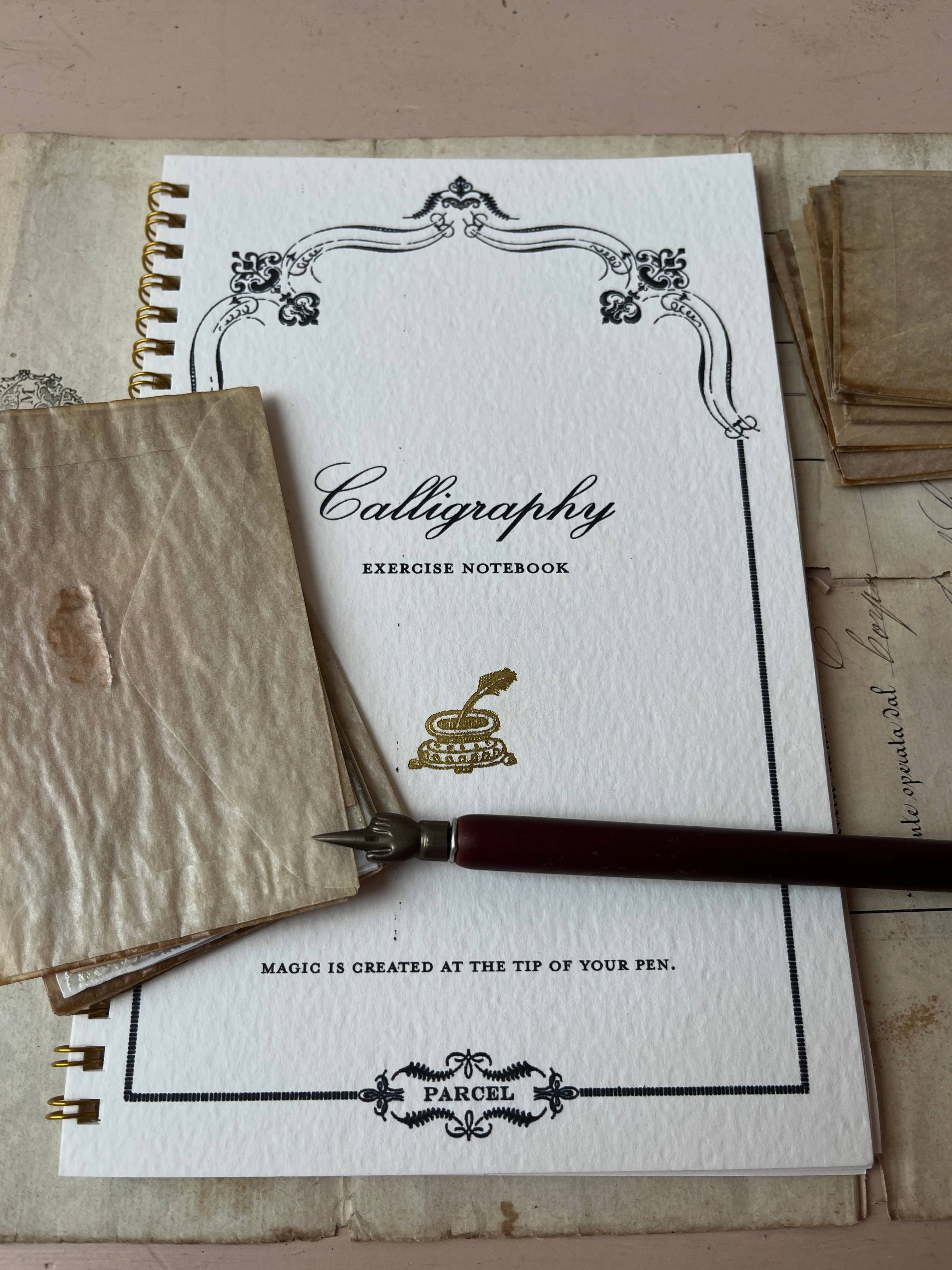 Parcel Calligraphy Notebook