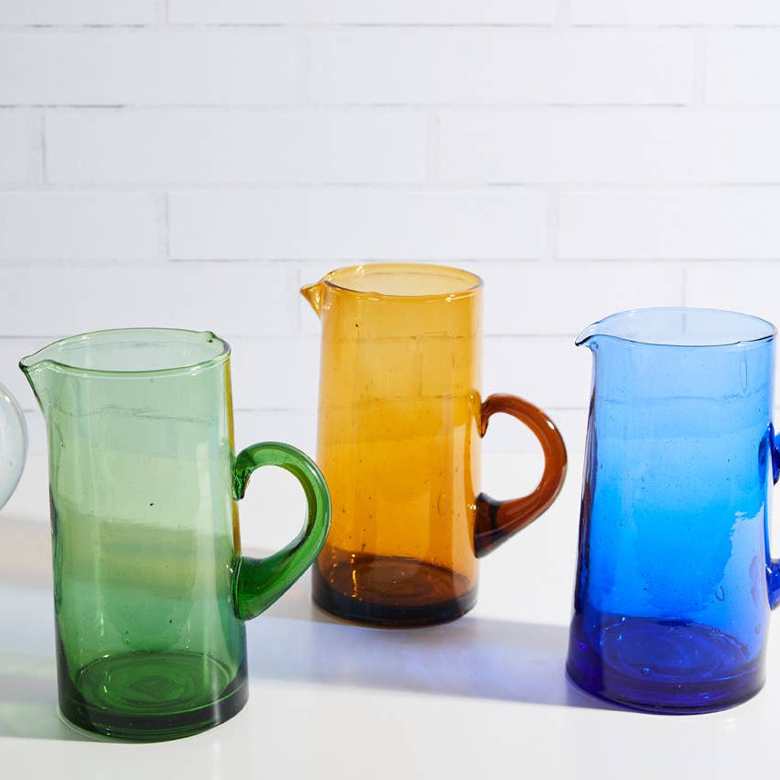 Moroccan Cone Jug - Amber