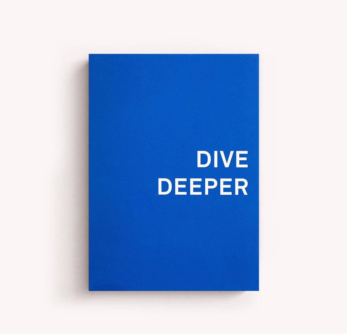 Dive Deeper - Large Notebook